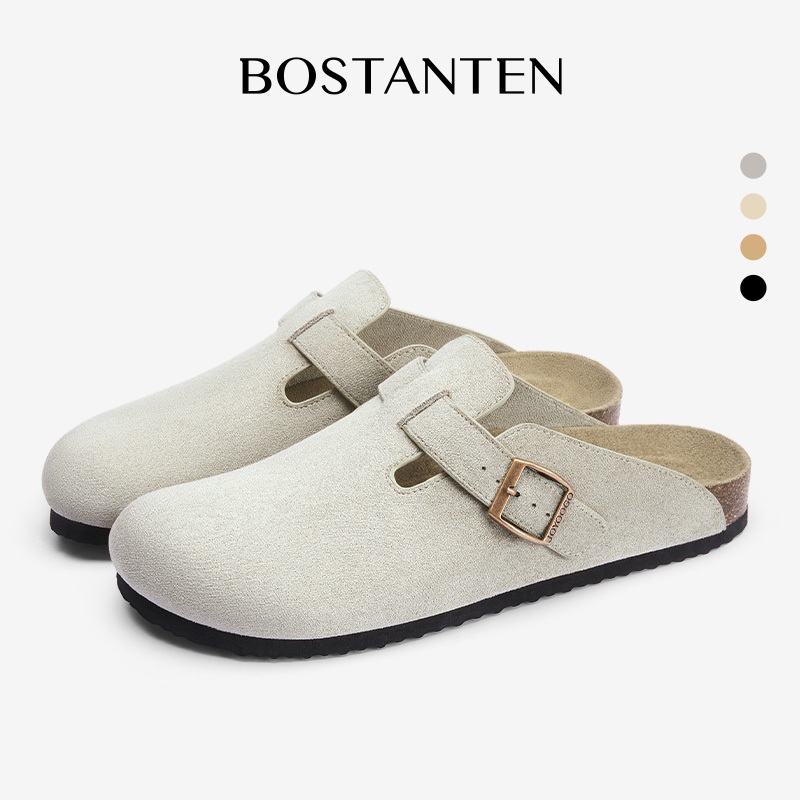 [Ark Shoes] BOSTANTEN Birken Sandal Wanita Elegan Sol Karet Lembut Anti Slip Serba Cocok Casual Send
