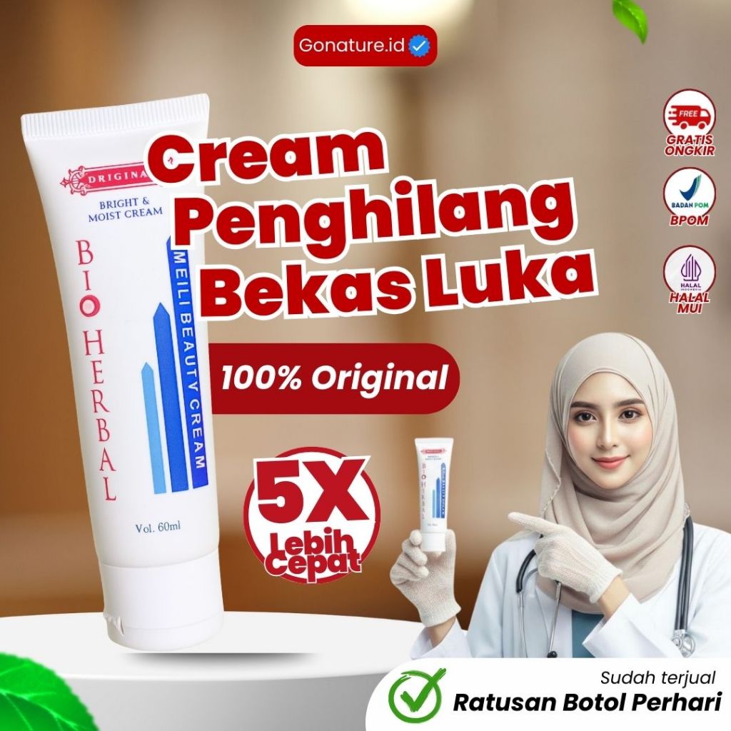 Bio Herbal Meilibahenling Bpom Penghilang Bekas Luka 100% Original
