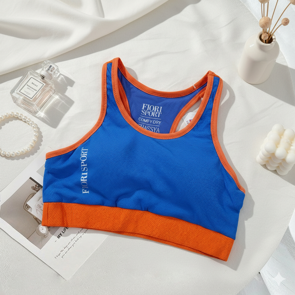 Ghassya Bra by Fiori // Sport Bra by Fiori // Bra olahraga // Bra tanpa kawat // Bra Fiori // Full c