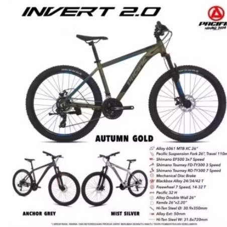 SEPEDA MTB 27.5 PACIFIC INVERT 2.0