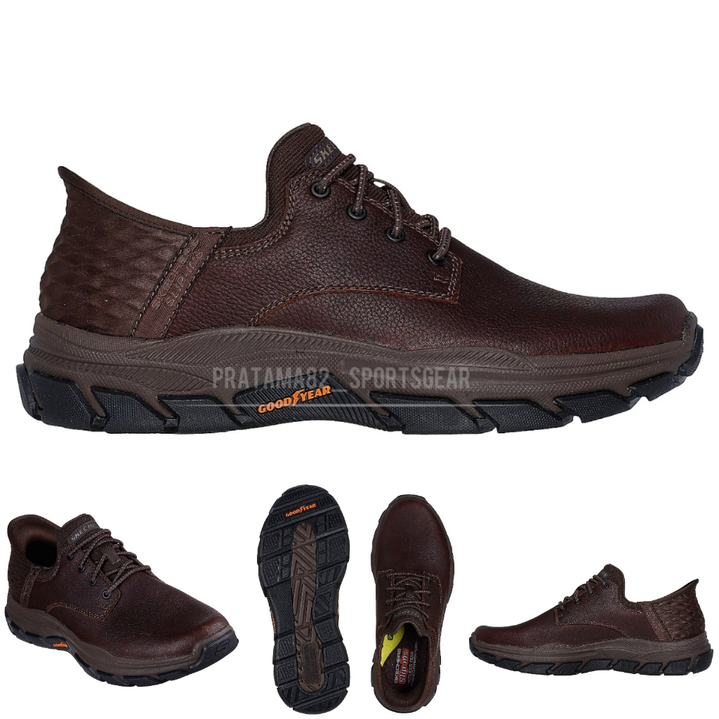 SIZE 41 ( 26 CM ) - ORIGINAL ASLI SKECHERS SLIP-INS RESPECTED GARRETT GOODYEAR OUTDOOR ON SEPATU PRI