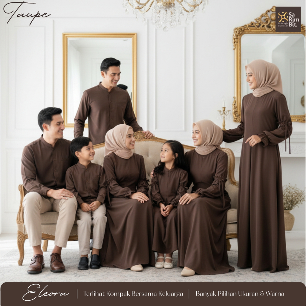 Baju Couple Keluarga Ayah Ibu Anak Lebaran Idul Fitri 2026 / Family Set Couple Keluarga Kekinian