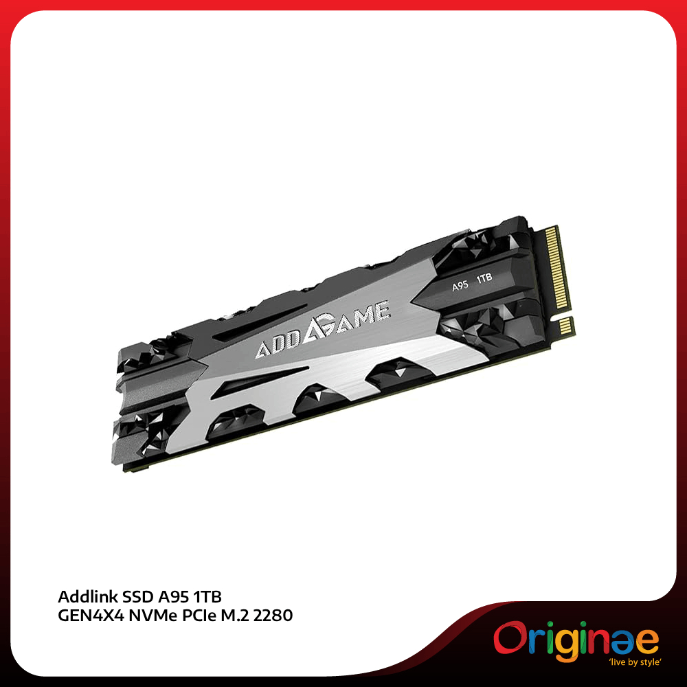 Addlink SSD A95 1TB GEN4X4 NVMe PCIe M.2 2280 Internal SSD