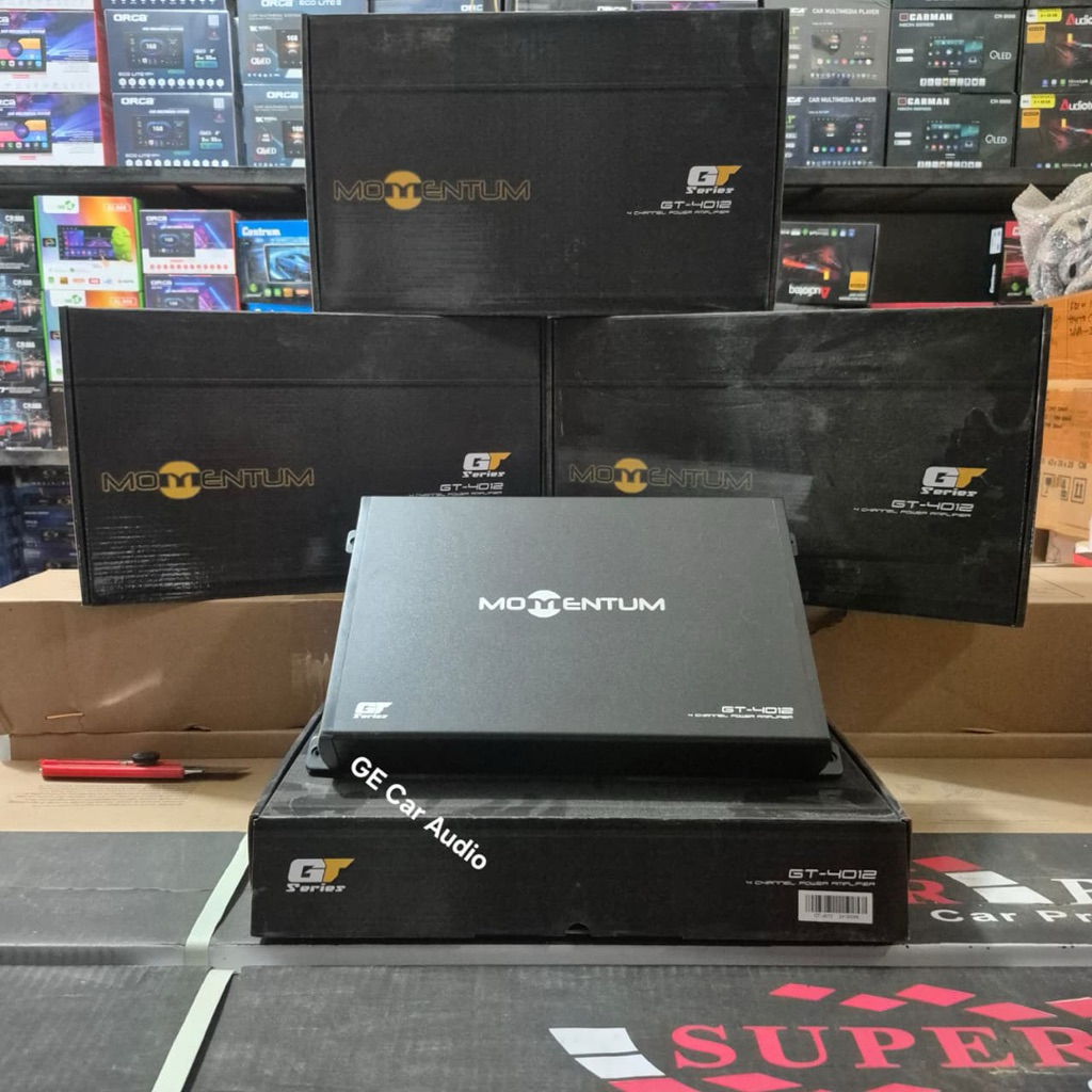 Power Amplifier mobil 4 chanel MOMENTUM GT-4012 12volt