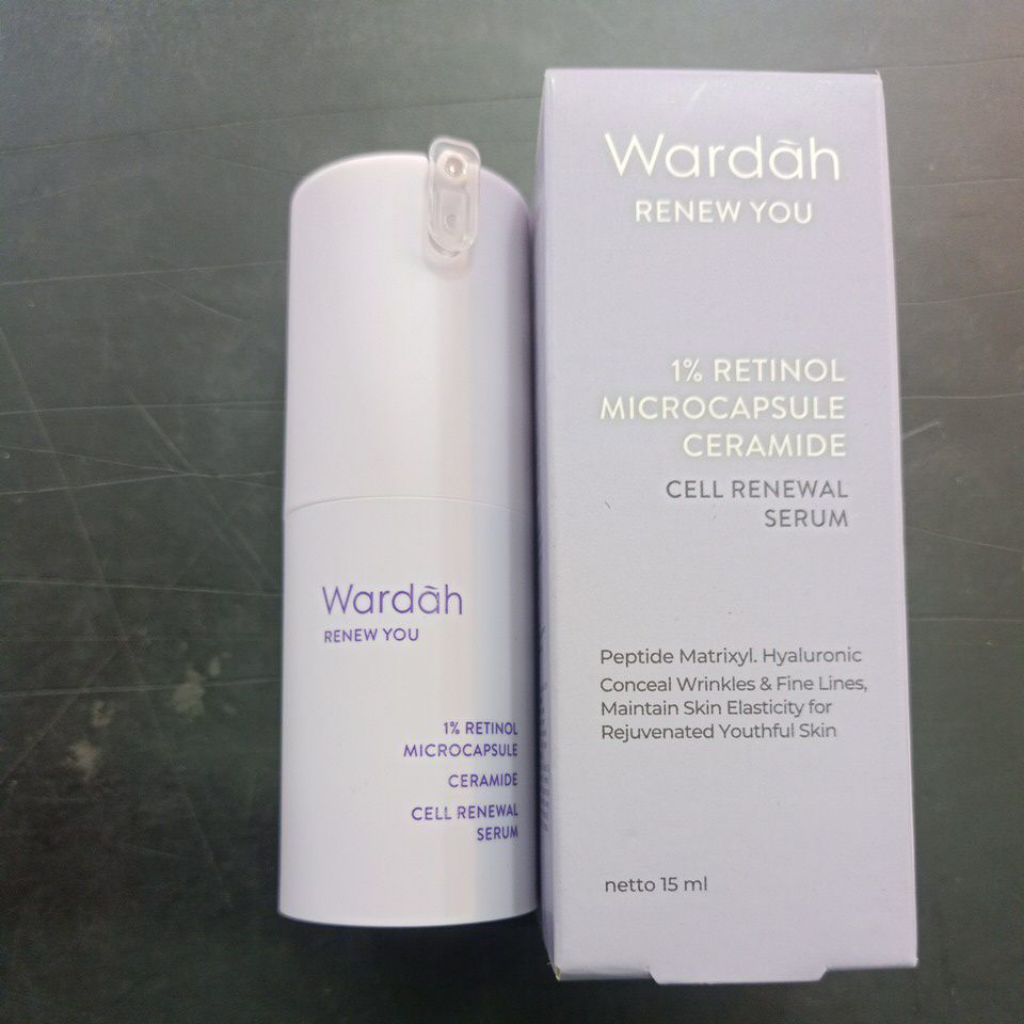 Wardah Renew You Retinol microcapsule ceramide Serum