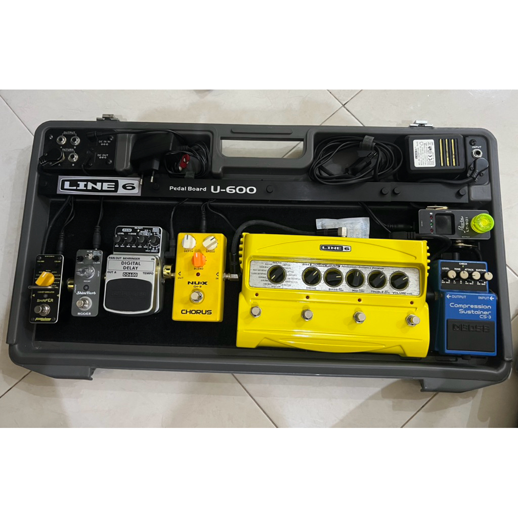 efek gitar Stombox komplit set ‼️