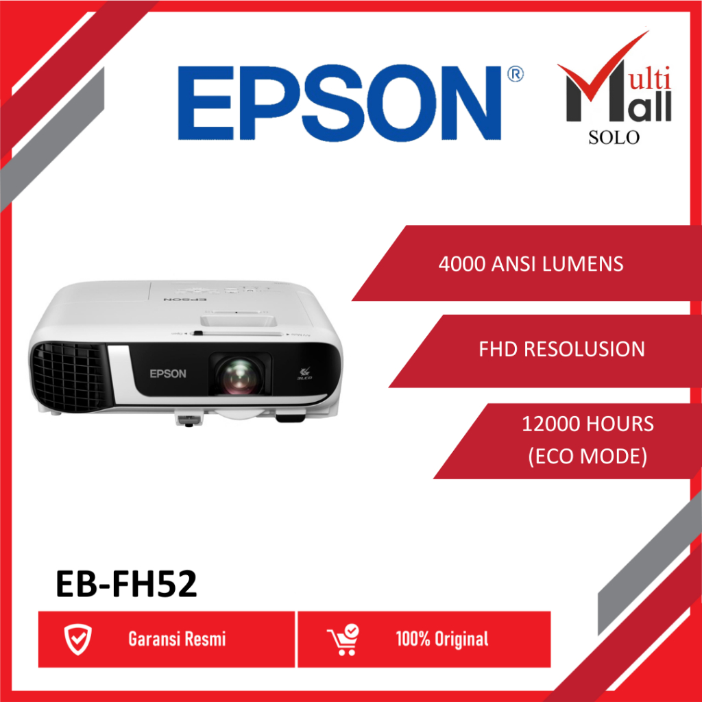 LCD PROJECTOR EPSON EB-FH52
