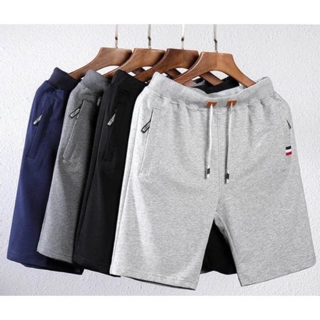 CELANA PENDEK PRIA BAHAN BABY TERRY