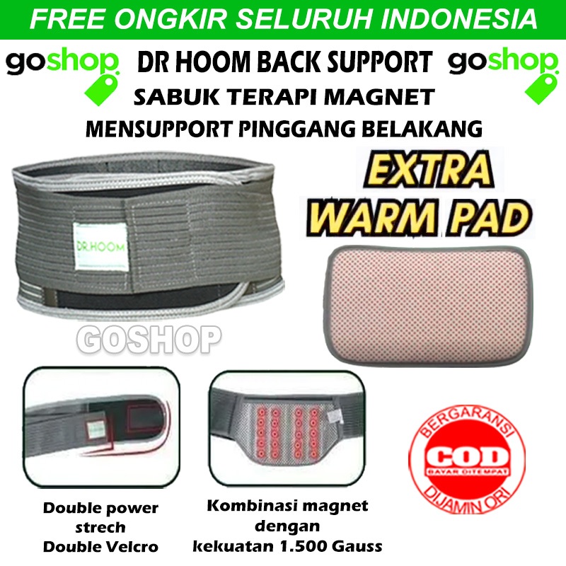 DR HOOM BACK SUPPORT THERAPY - SOLUSI SAKIT PINGGANG