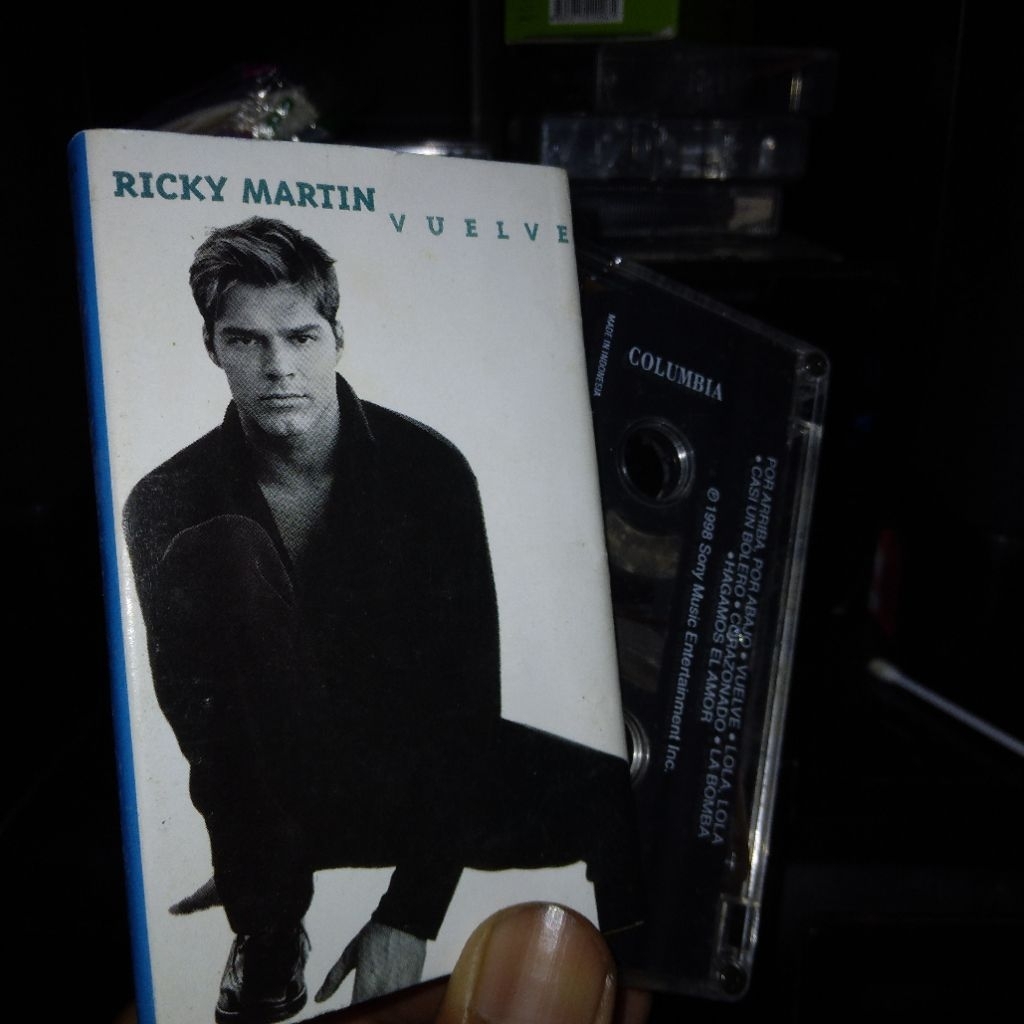 Kaset Ricky Martin Vuelve