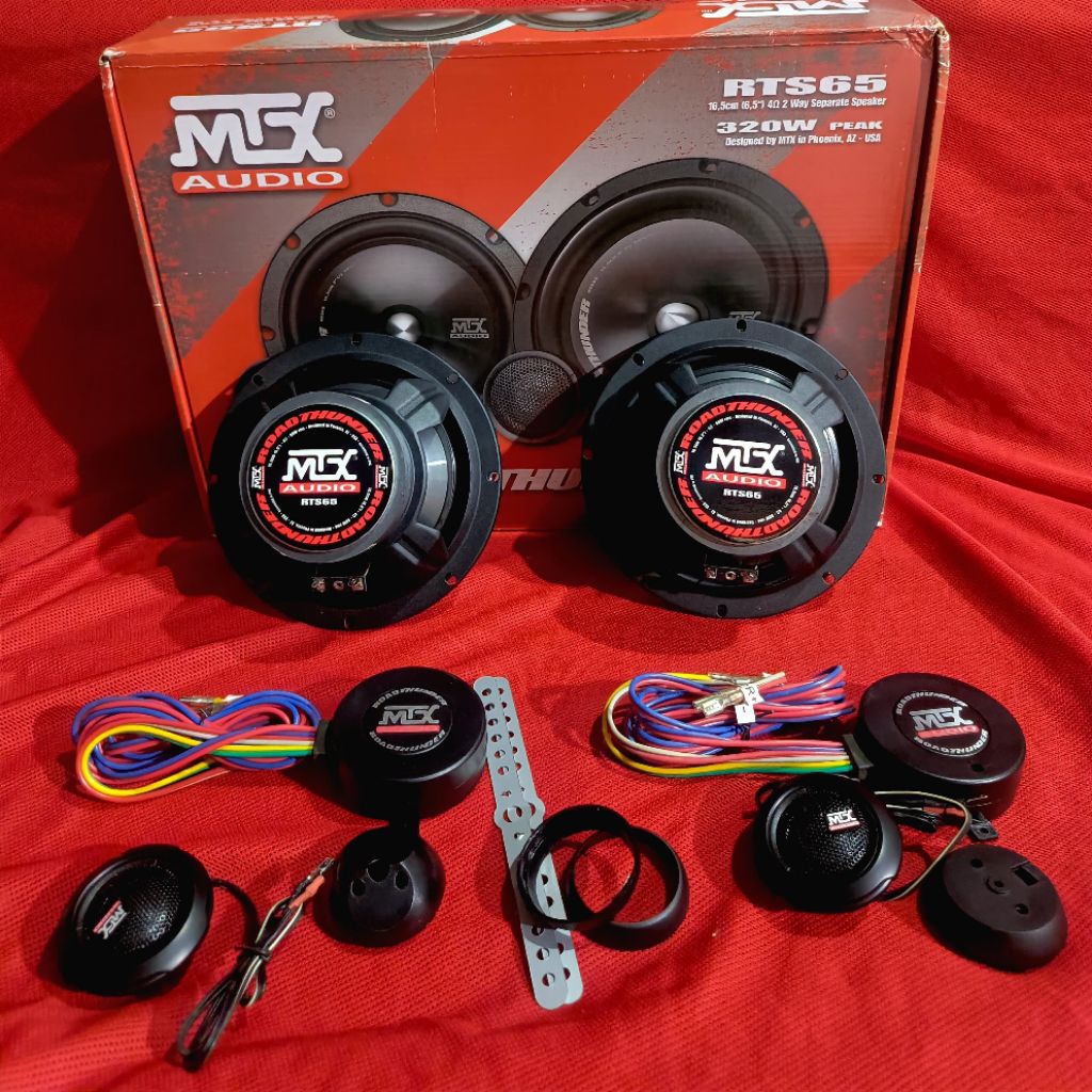 Speaker Mobil MTX Audio RTS65 6.5 Inch – 320W Road Thunder
