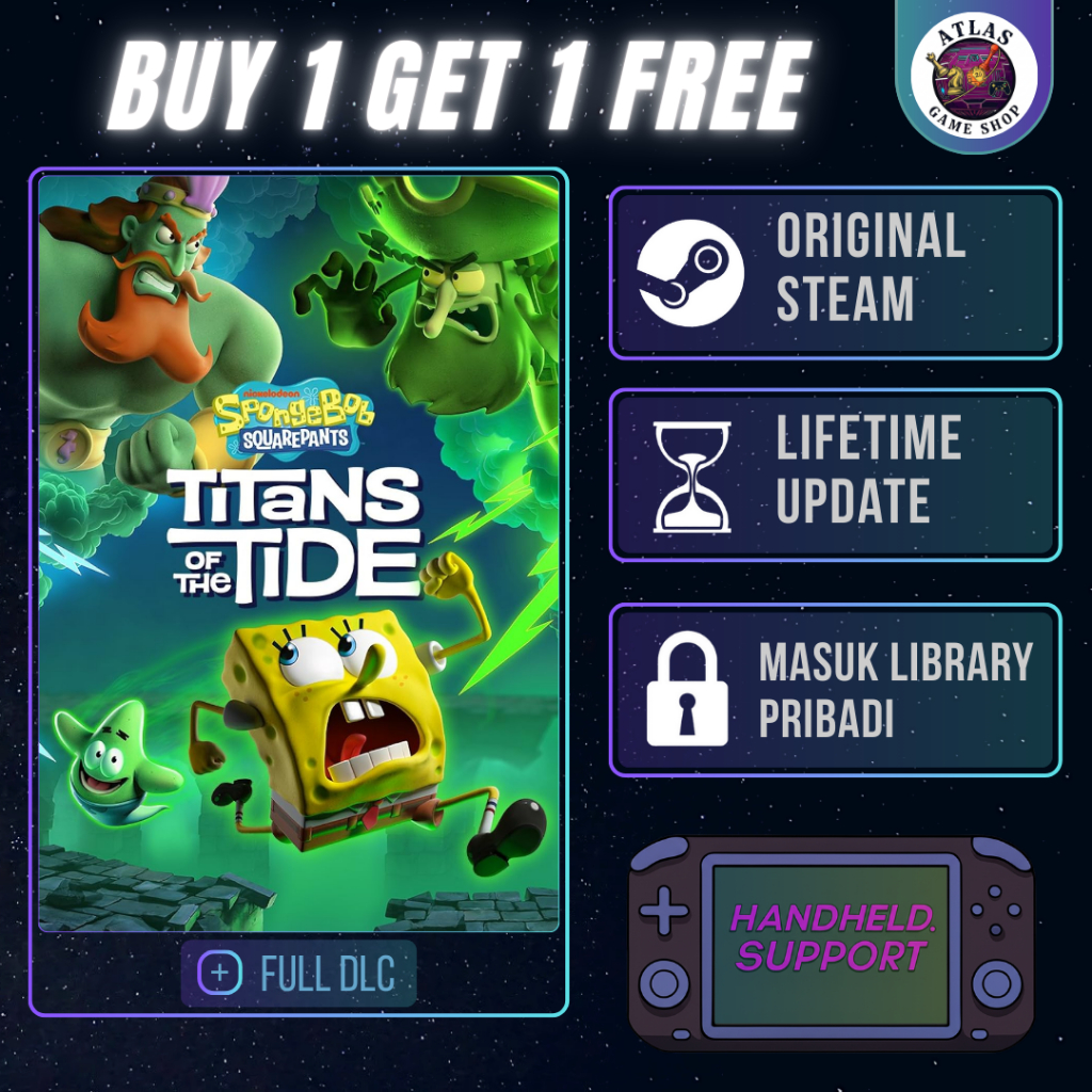 Spongebob Titans of the Tide Steam Game PC