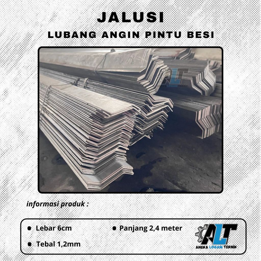 (Grosir) Jalusi Besi Bahan Galvanil || Jalusi Lubang Angin Pintu Besi || Ventilasi Kisi-Kisi Pintu B