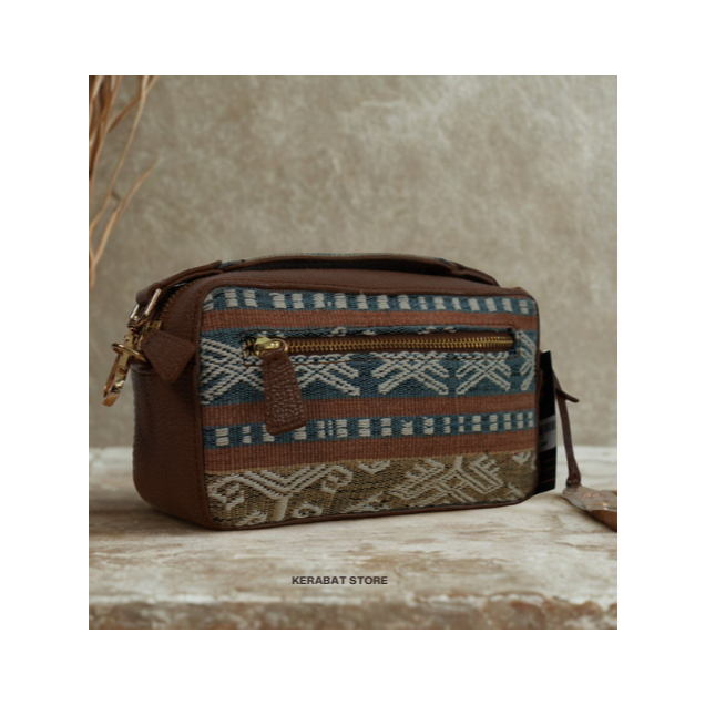 RIZ BATIK - UTARI TAS TENUN MOTIF BATIK - TAS PREMIUM WANITA, SLINGBAG, HANDBAG, TAS WANITA, TAS SEL