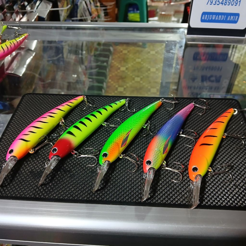 Minnow bandit walleye shallow - umpan casting troling ikan blackbass