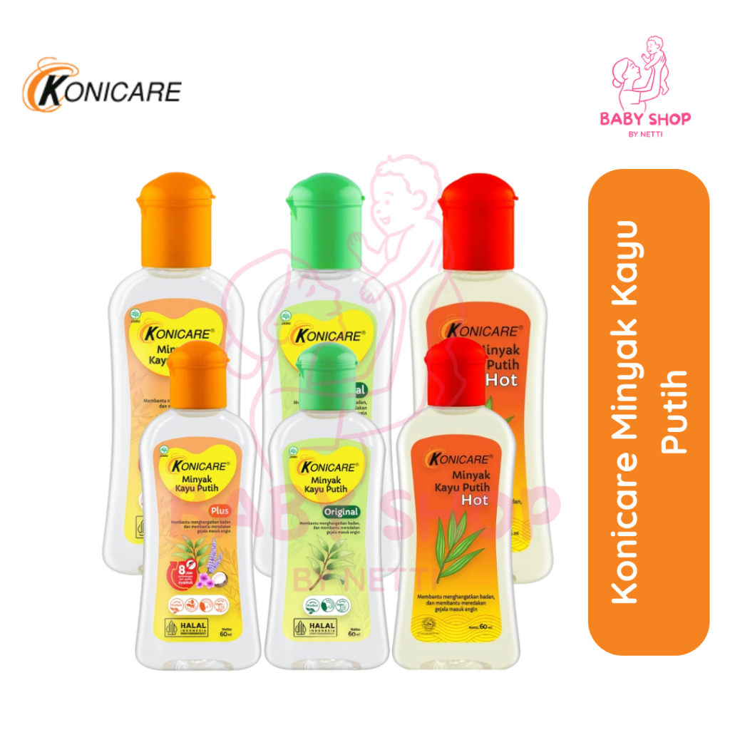 Konicare Minyak Kayu Putih Original / Minyak Kayu Putih Plus / Minyak Kayu Putih Hot