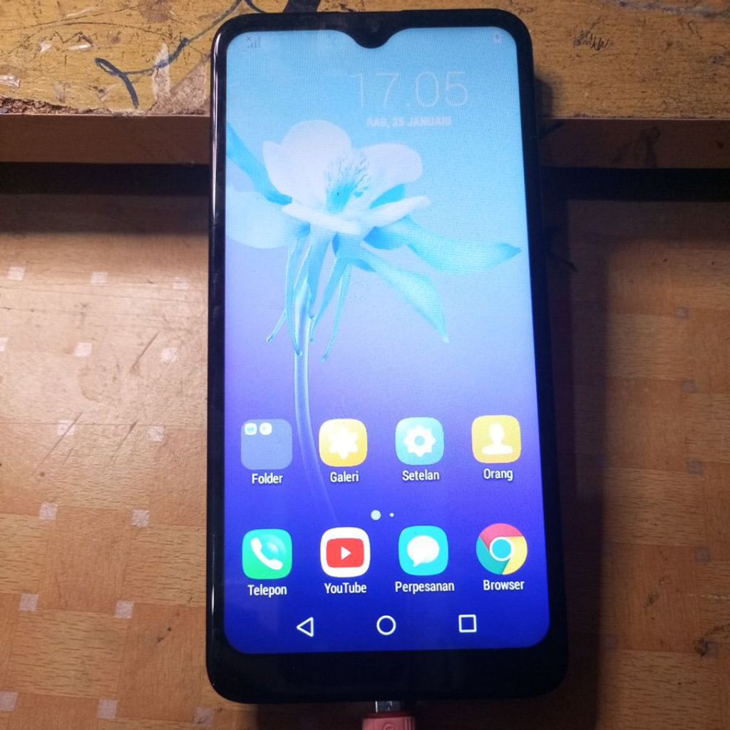 lcd touskrin+prame hp cina hdc  model p38 ori copotan