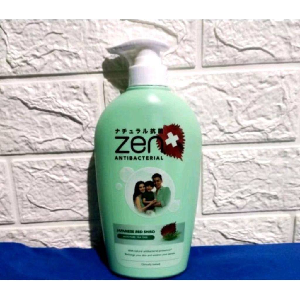 Zen Shiso&Sandal Wood ( Anti Bacterial 500ml ) Sabun Zen Cair Botol