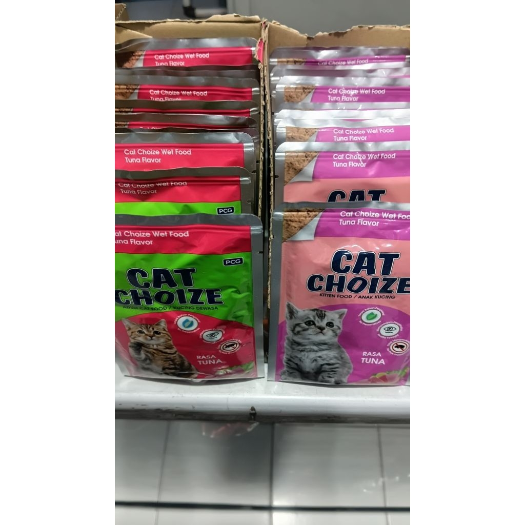 CAT CHOIZE WET FOOD 75g