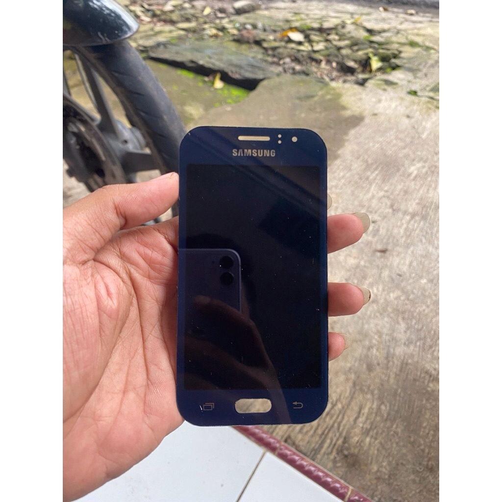 lcd copotan samsung j1 ace amoled