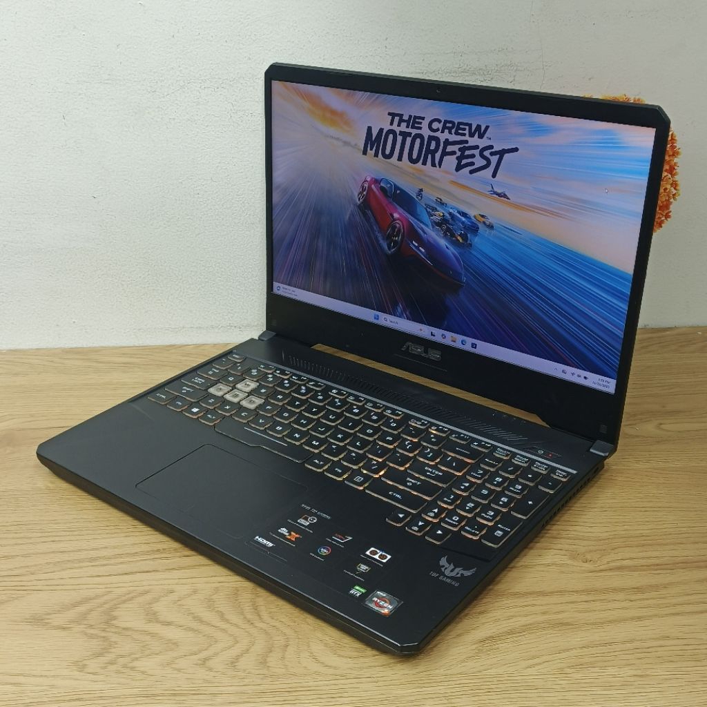 Laptop Gaming Asus Tuf FX505DV AMD Ryzen 7 3750H with Radeon Ram 16Gb/SSD 512Gb Vga Render RTX 2060 
