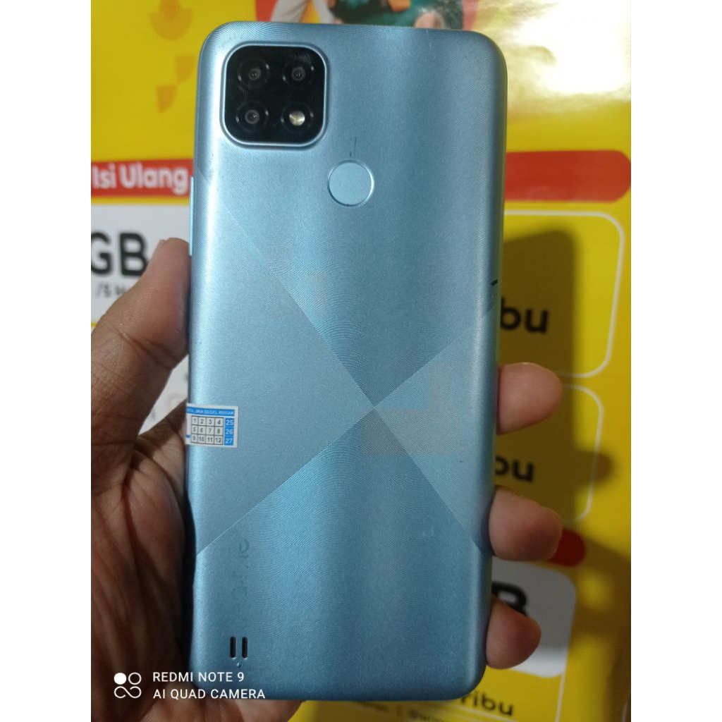 REALME C21 RAM 3GB INTERNAL 32GB NORMAL SECOND TESTED VERSI ANDROID 11