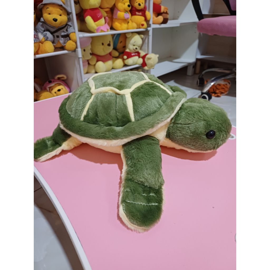 Boneka Kura kura bulus turtle hijau