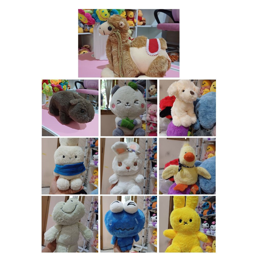Boneka hewan halus lembut