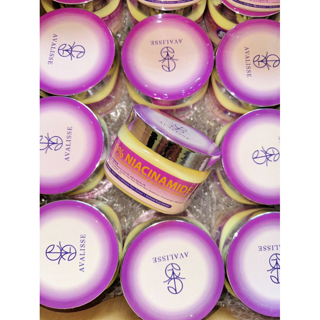 BPOM Avalisseskin 10% Niacinamide Platinum Night Lotion Whitening
