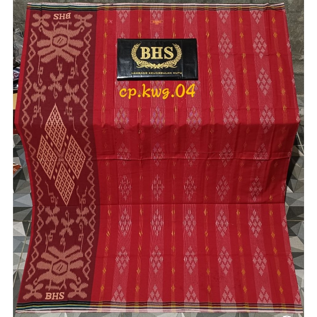 Sarung BHS Classic Motif KWG DOBBY Mix Afkir Cooper
