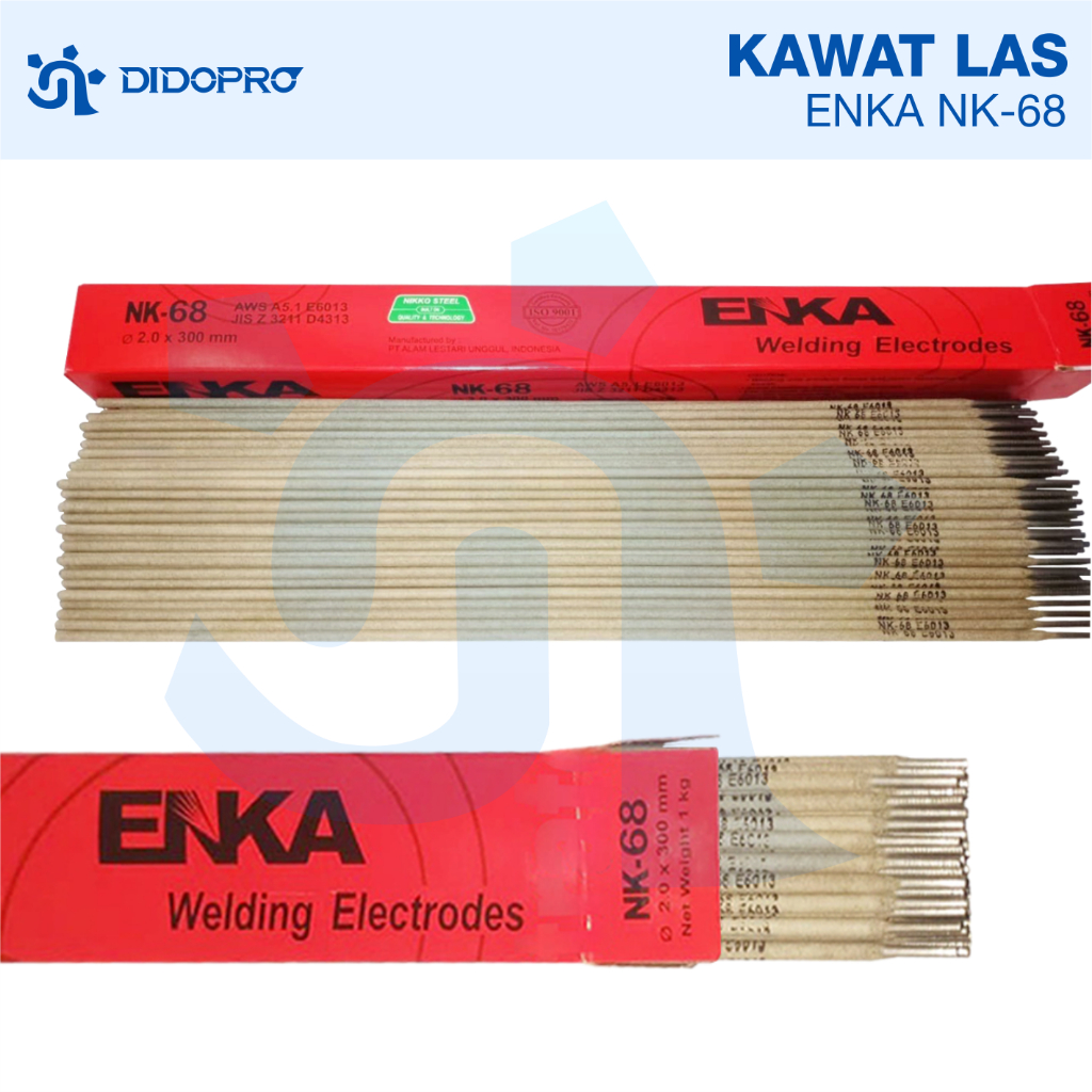 KAWAT LAS 2.0 X 300 MM ENKA NK-68 WELDING ELECTRODES