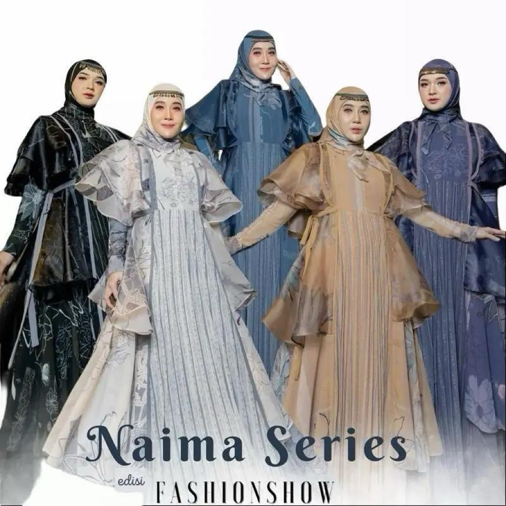 GAMIS DRESS SET HIJAB 7438 ORI BY ALZHEA PREMIUM