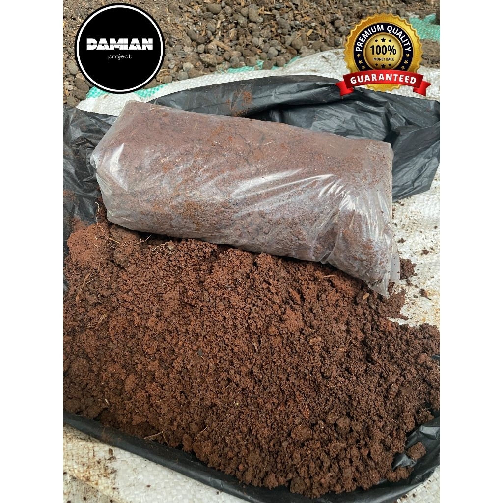 Tanah merah 1kg - tanah subur media tanam - tanah untuk tanaman