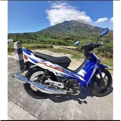 Crankcase rengkes F1zr 2003 biru + dok