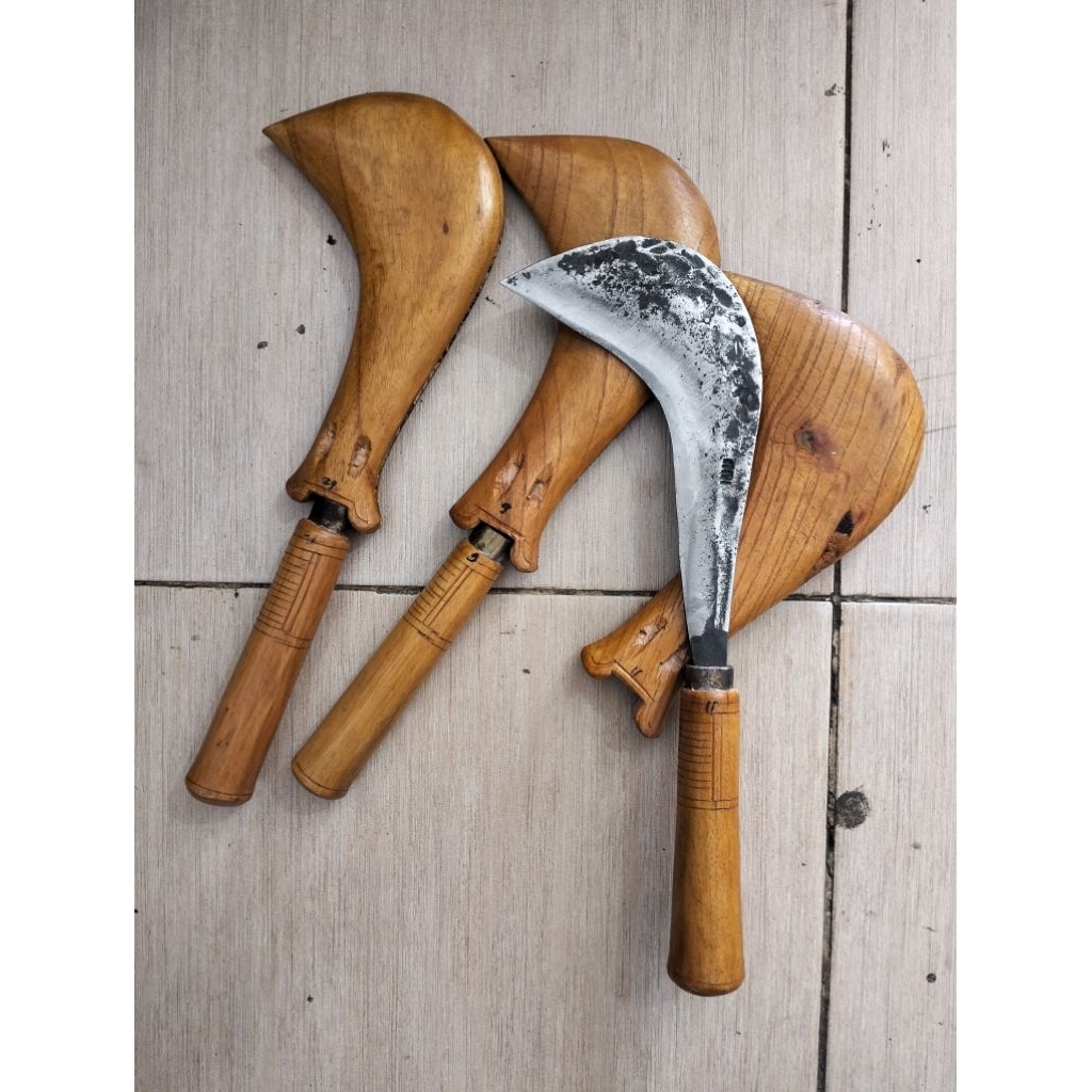 Arit Gaet Rumput Ranting Super Tajam Siap Pakai [ Pake Serangka ]