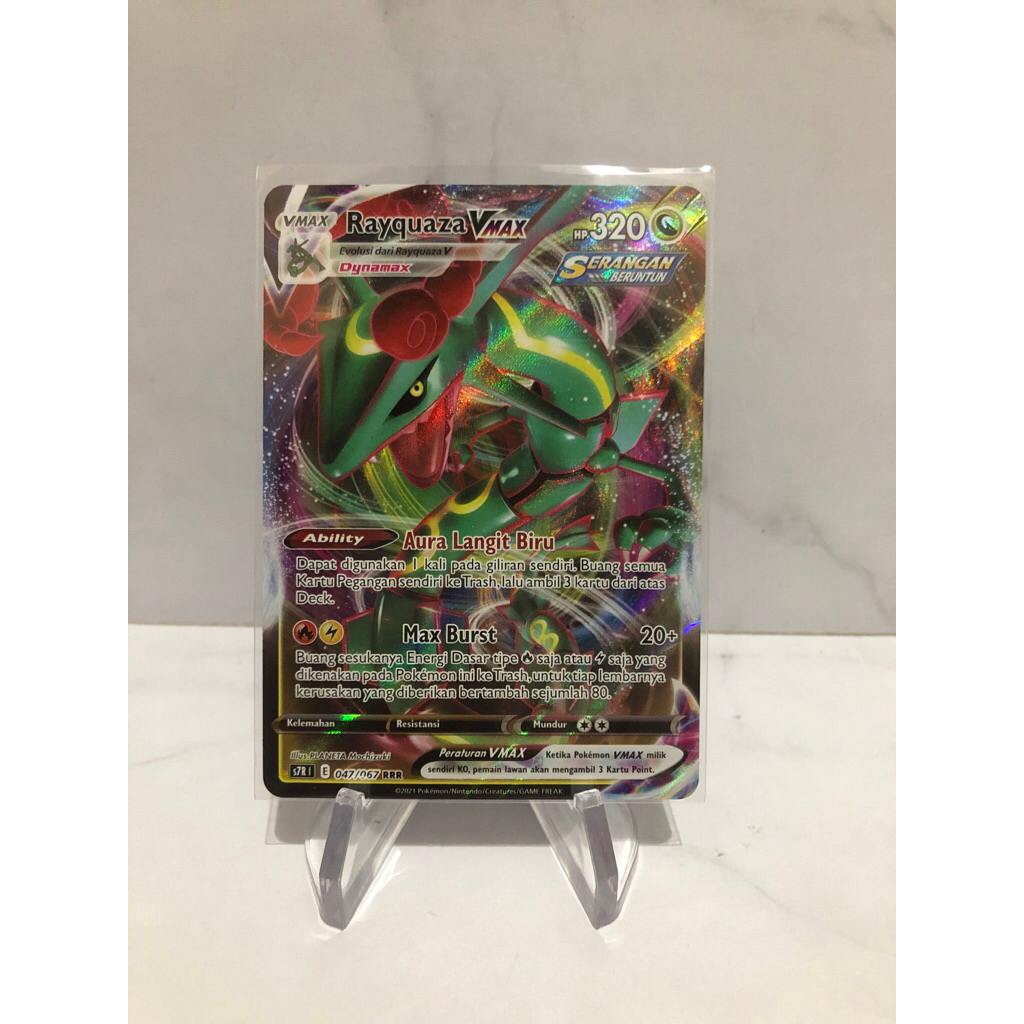 rayquaza vmax pokemon tcg indonesia