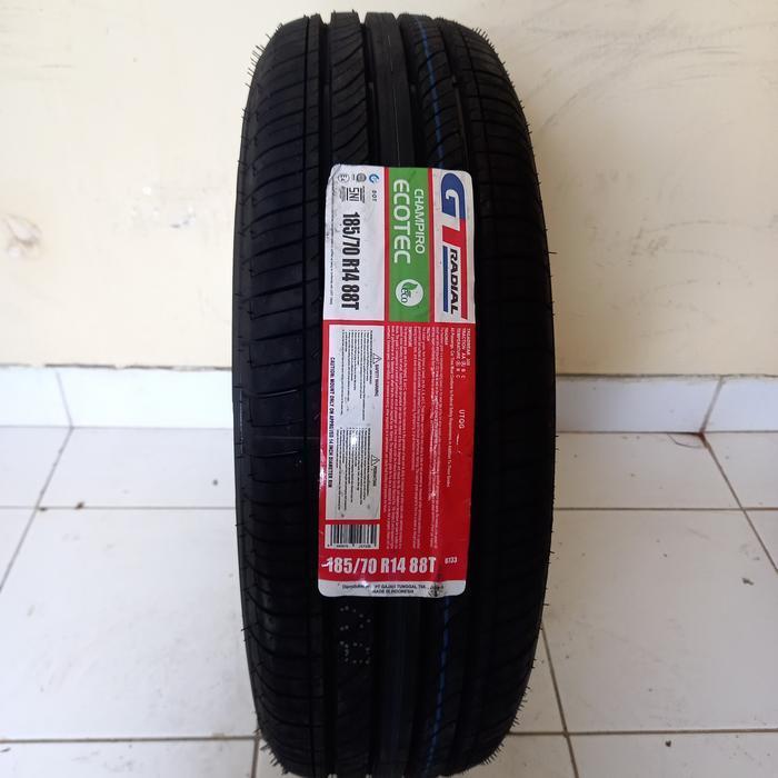 185 70 R14 GT Ecotec Champiro 185/70 R14 Tubeless Ban Mobil GT Radial Ban Avanza Xenia Kijang