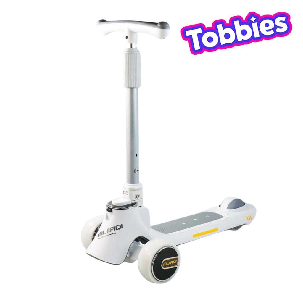 TOBBIES FUN SHOP Skuter Anak Balance Bike Kids Scooter 3 Roda MJQ-008 Pedal Anti Slip untuk Anak 3-1