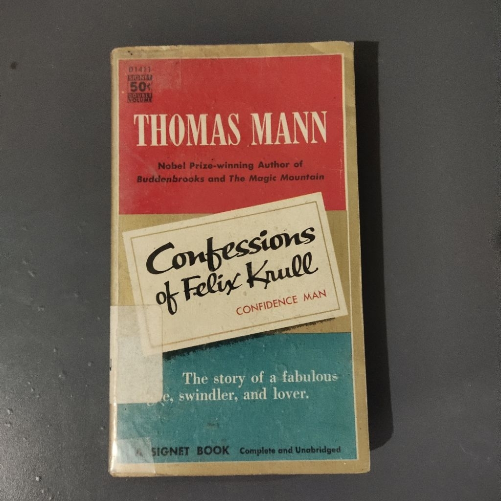 [Second hand] Confession of Felix Krull - Thomas Mann