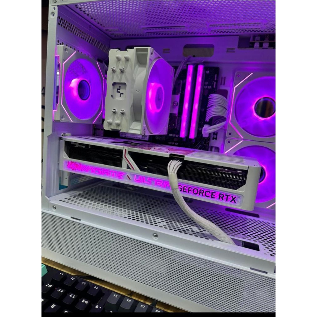 PC GAMING FULLSET RTX 5070 Ultra Ti 16Gb OC White