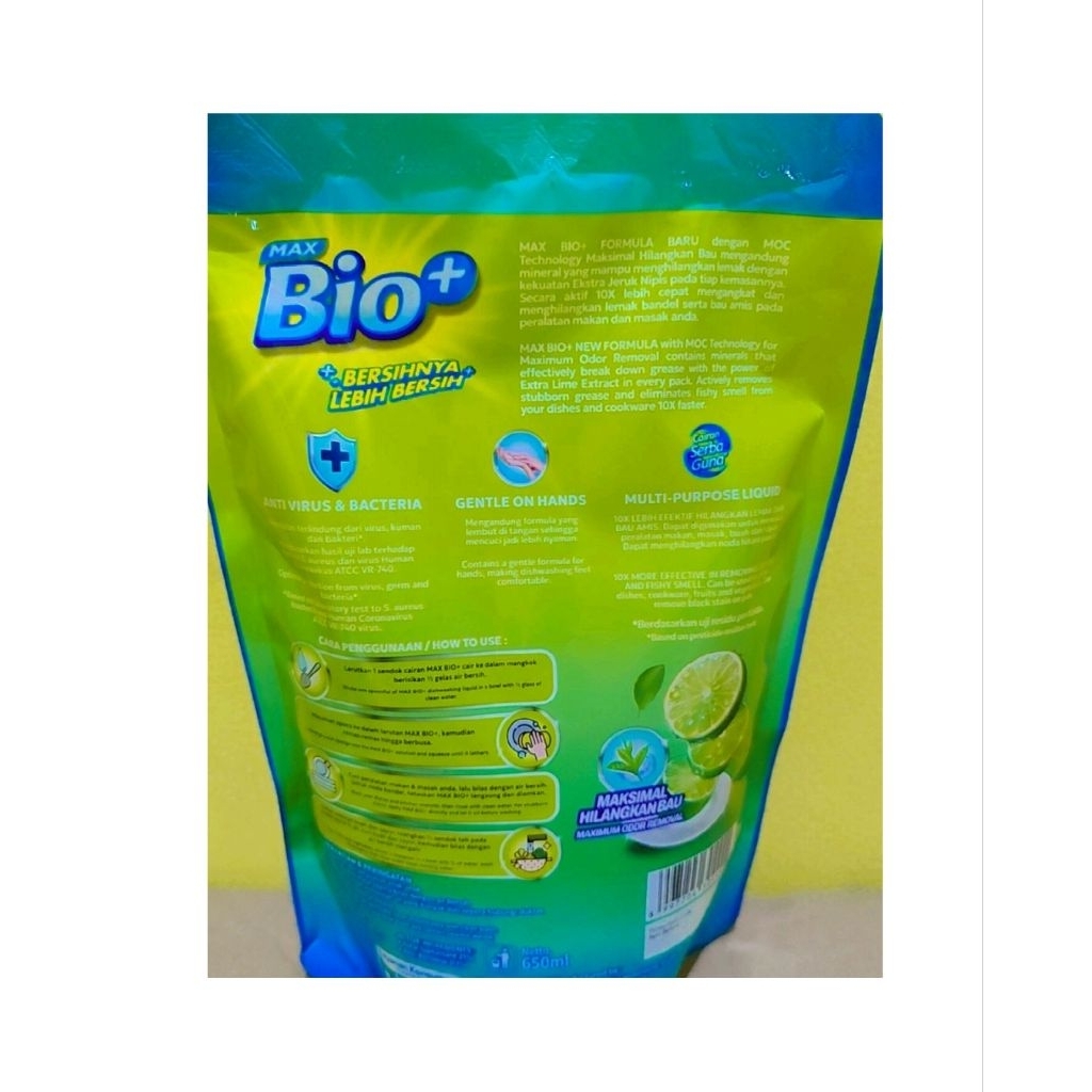 Max BIO+ Pencuci Piring