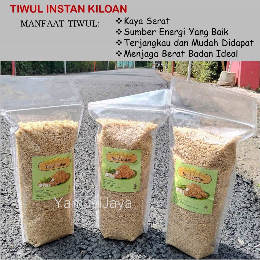 Tiwul instan 1kg, Original