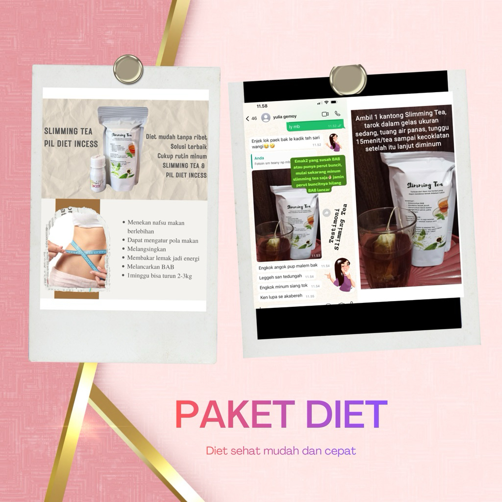 Diet ampuh paket diet super ampuh dan cepat