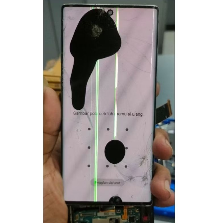 LCD ORI Samsung Note 10 minus
