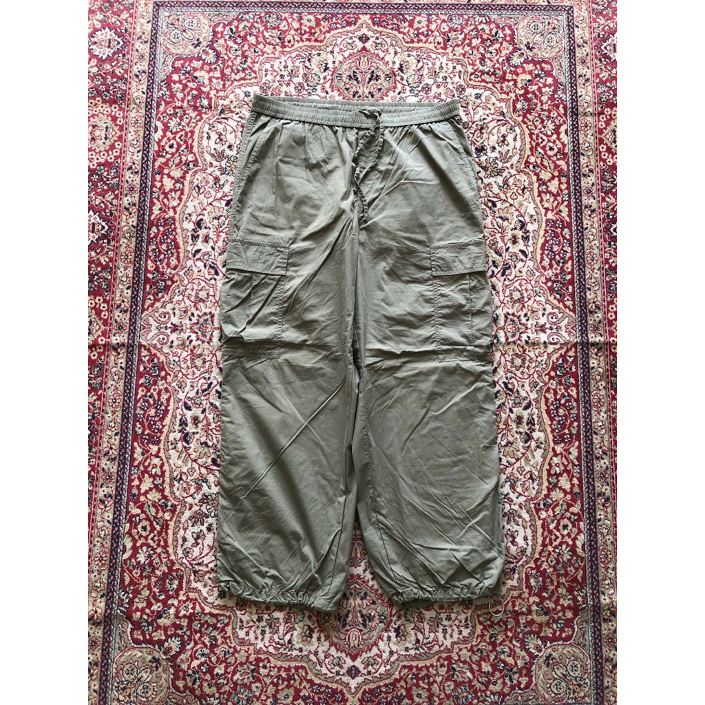 Celana Uniqlo utility cargo wide pants Casual Uniqlo Cargo outdoor HH139