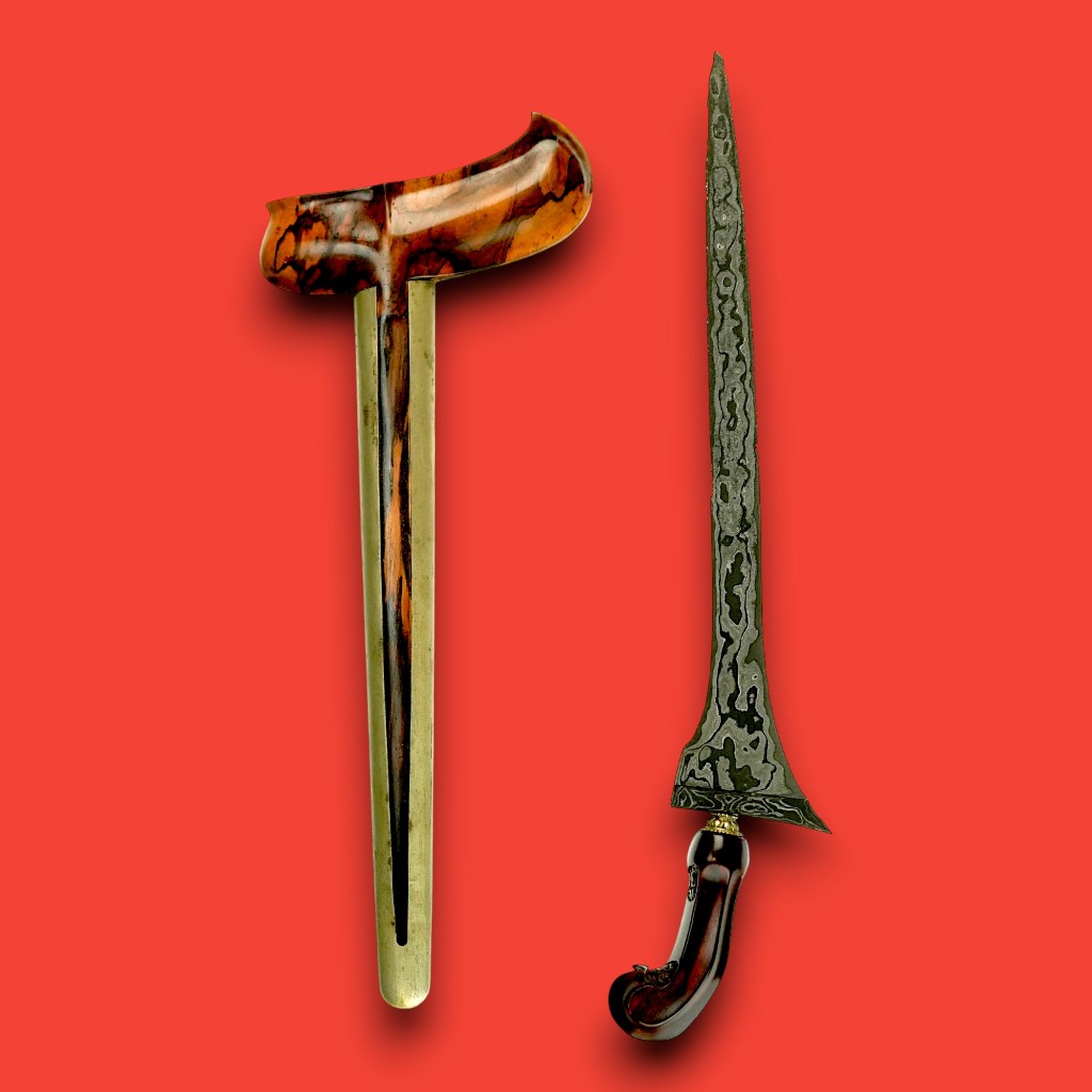 Keris Brojol Pamor Brahma Watu Tangguh Madura