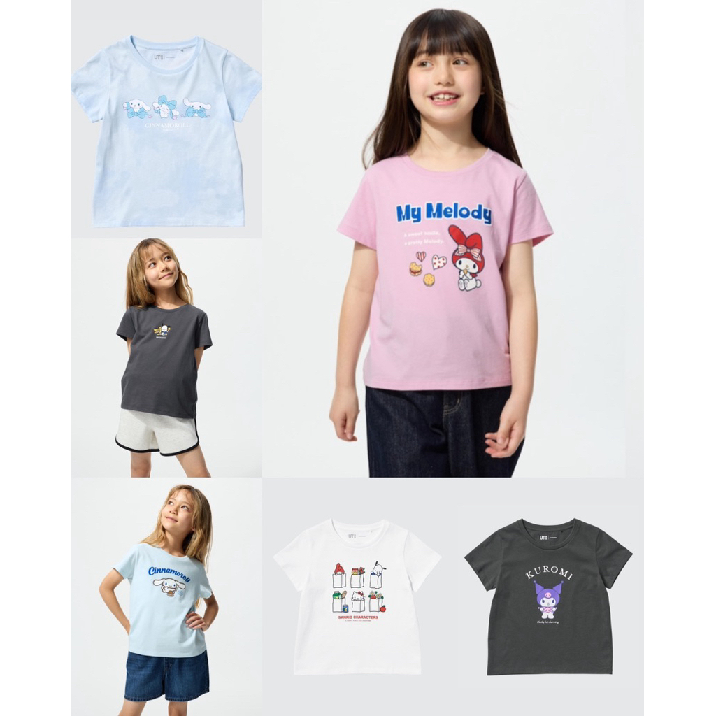 SALE Kaos Anak Sanrio UT Crop UNIQLO JASTIP