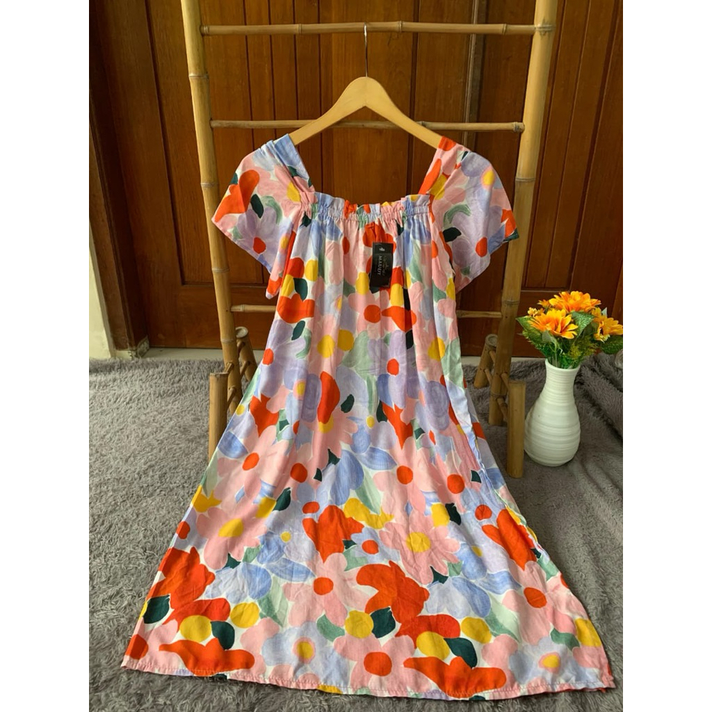 Daster Fuji Model Kerut Sabrina