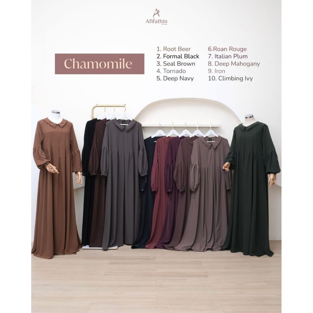 Busana Muslimah Chamomile Series By Afifathin. (KHIMAR ONLY)
