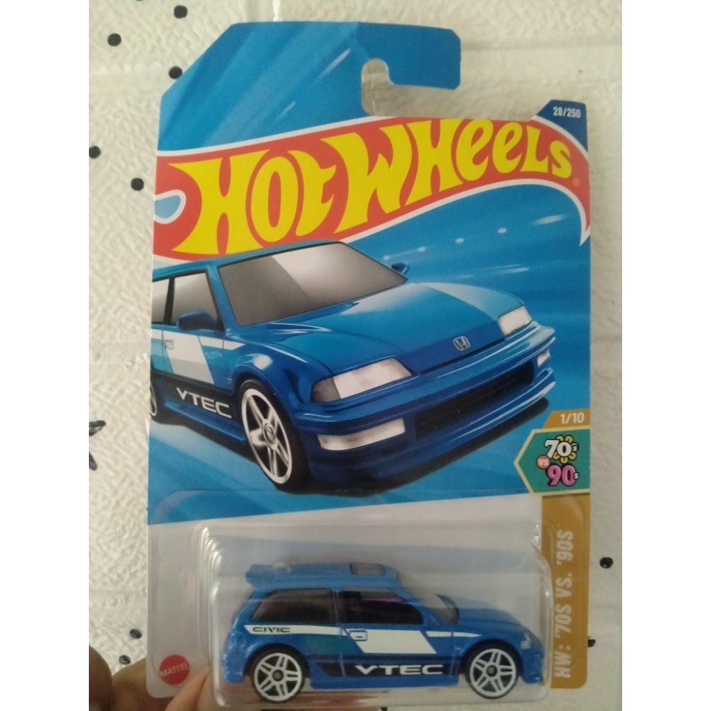 HOT WHEELS 90 HONDA CIVIC EF